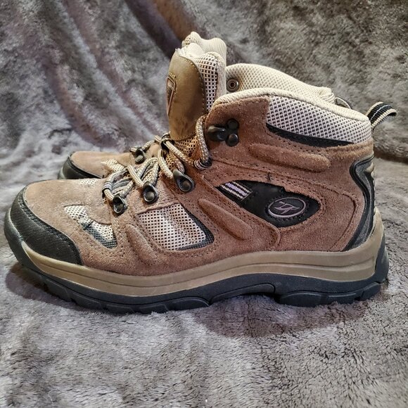 Redhead Women's McKinley II Leather Hiking Boots Shoes Size 8.5 Brown Black - Picture 2 of 11